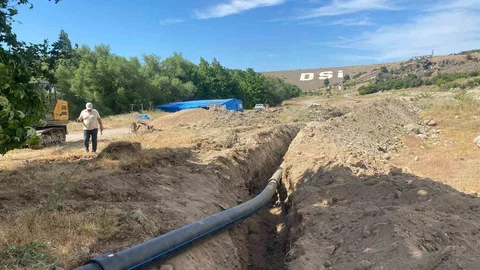 Ayvacık'ta Temiz Su Projesi Devam Ediyor