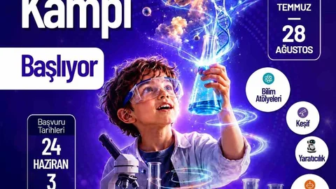 Denizli'de Bilim Dolu Yaz Kampı