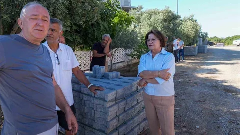 Aydın'da Yol Çalışmaları Devam Ediyor