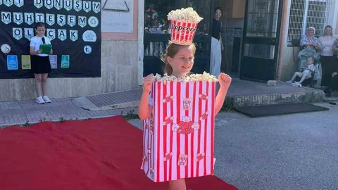Kırklareli Babaeski'de Geri Dönüşüm Defilesi Yapıldı