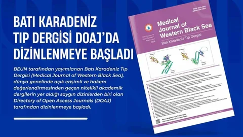 Batı Karadeniz Tıp Dergisi DOAJ'a Dizinlendi