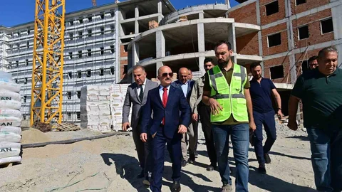 Söke KYK Yurt İnşaatı Devam Ediyor