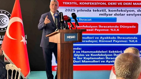 Bakan Bolat Tekstil Sektörünü Değerlendirdi