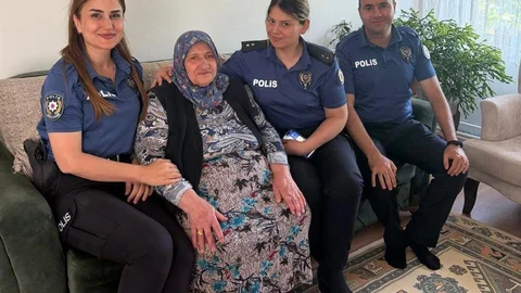 Erzincan'da Şehit Ailesine Vefa Ziyareti