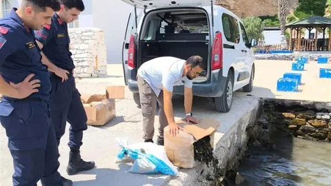 Söke'de Kaçak Su Ürünleri Denetimi
