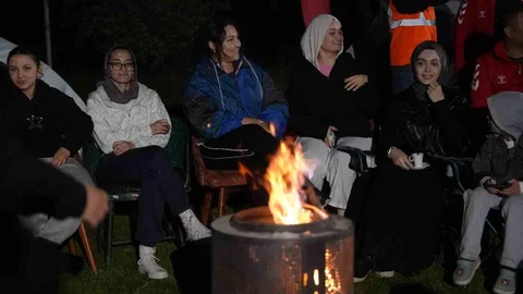 Düzce'de Gençlik Kampı Düzenlendi