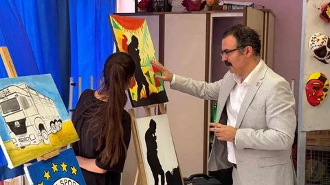 Aydın'da Öğrenci Sergisi Düzenlendi
