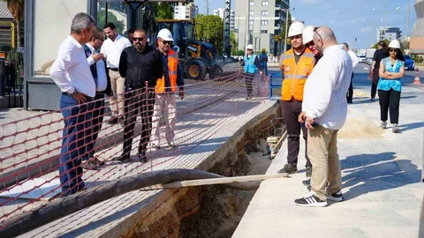 Mersin'de MESKİ Altyapı Yatırımları İncelendi