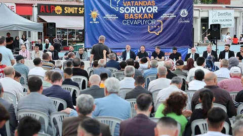 Başkan Ercan Saraycık'ta Vatandaşlarla Buluştu