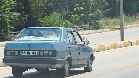 Denizli'de Trafik Riski Yaratan Yolcu