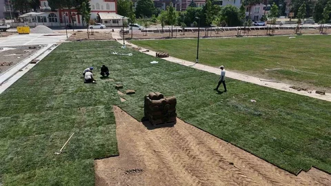 Düzce'de Millet Bahçesi Çalışmaları İlerliyor