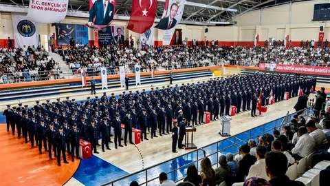Bilecik'te 303 Polis Adayı Yemin Etti