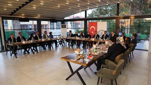 Erzincan'da Kaymakamlara Veda Programı