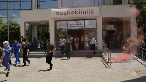 Adıyaman'da Acil Durum Tatbikatı Yapıldı