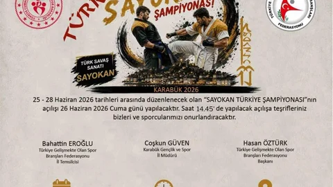 Karabük’te Sayokan Şampiyonası Başlıyor