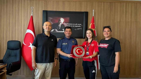 Manisa'da Güvenlik Desteğiyle Madalya Kazandı