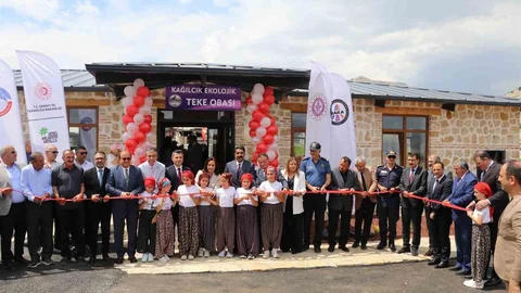 Kağılcık Ekolojik Teke Obası Açıldı