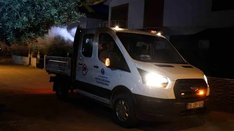 Didim'de İlaçlama Çalışmaları Devam Ediyor