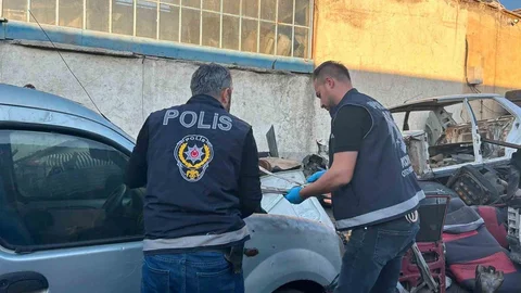 Konya'da Oto Kapan Operasyonu