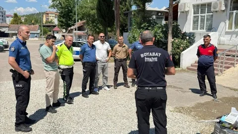 Sinop'ta Emniyet Personeline Yangın Eğitimi