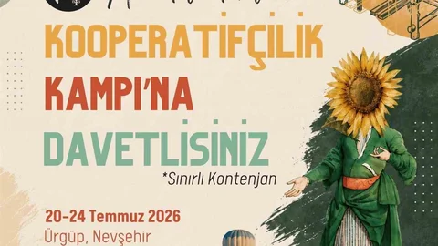 Anadoludakiler Kooperatifçilik Kampı Başladı
