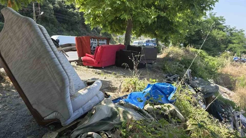 Zonguldak'ta Plaj Çadırları Kaldırıldı