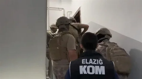 Elazığ'da Suç Çetesi Operasyonu