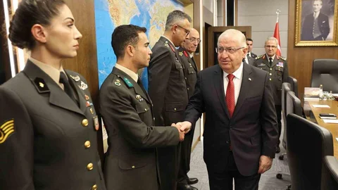 Milli Savunma Bakanı Güler, Tokel’i kabul etti