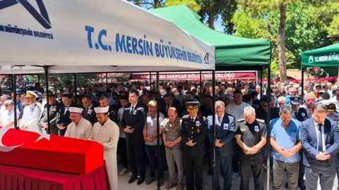 Mersin'de Şehit Kenan Şahin Uğurlandı