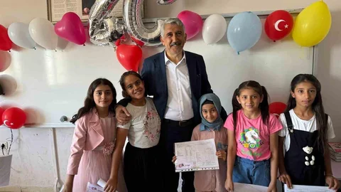 Adıyaman'da Karne Töreni ve Yaz Tatili Mesajı