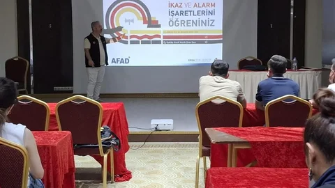 Şırnak'ta Afet Eğitimi Düzenlendi