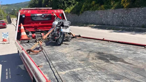 Kastamonu'da Motosiklet Sürücüsüne Ağır Ceza