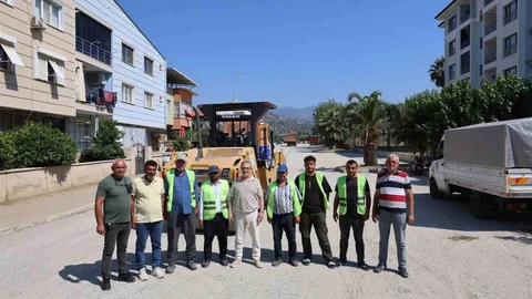 Nazilli'de Yol Çalışmaları İncelemeleri