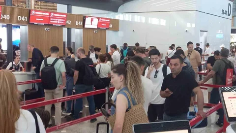 İstanbul Havalimanı'nda Yaz Yoğunluğu