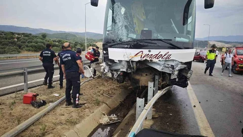 Aydın-Denizli Otoyolunda Feci Kaza