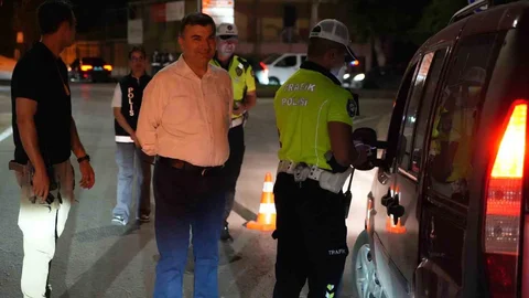 Edirne’de Trafik Denetimi Uygulaması