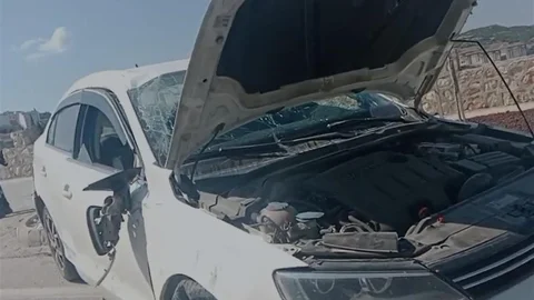 Bilecik'te Takla Atan Araçta 1 Yaralı