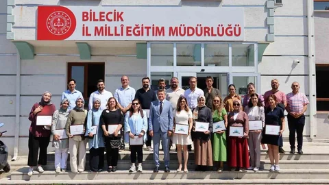 Bilecik’te Harezmi Eğitim Sertifikası Verildi