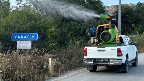 Bilecik'te Haşere İlaçlama Çalışması