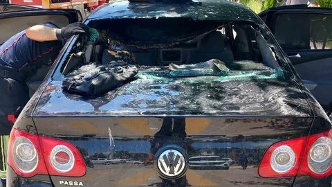Osmaniye'de Otomobil Yangını Kontrol Altına Alındı