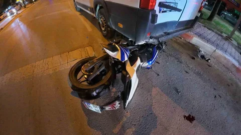 Karaman'da Motosiklet Kazası