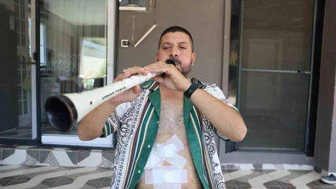 Aydın'da Zurna ile Solunum Egzersizi