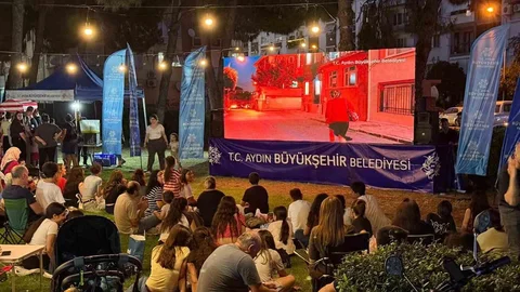 Aydın'da Açık Hava Sinema Etkinliği
