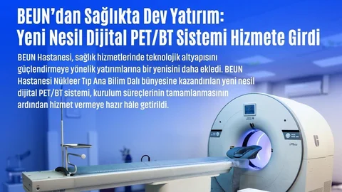Zonguldak'ta Yeni Dijital PET/BT Cihazı Hizmete Girdi