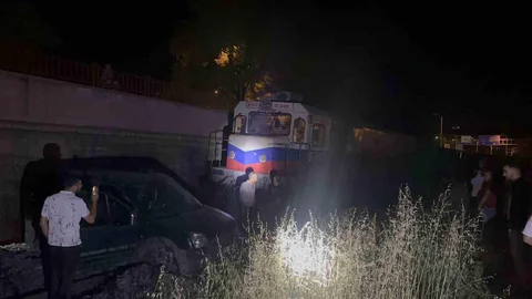 Elazığ'da Yük Treni Kazası