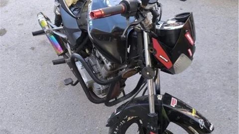 Edirne'de Ehliyetsiz Motosiklet Sürücüsüne Ceza