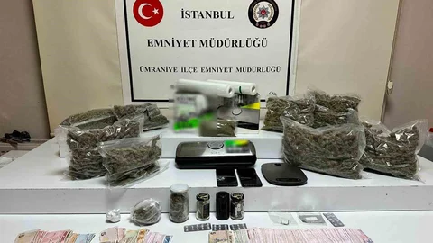 Ümraniye'de Uyuşturucu Operasyonu