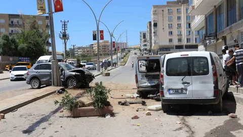Şırnak'ta Zincirleme Kaza Meydana Geldi