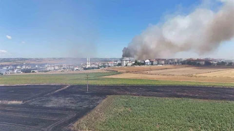 Silivri'de Yangın Kontrol Altına Alınıyor