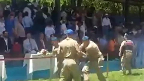 Kahramanmaraş'ta Güreşlerde Kavga Çıktı